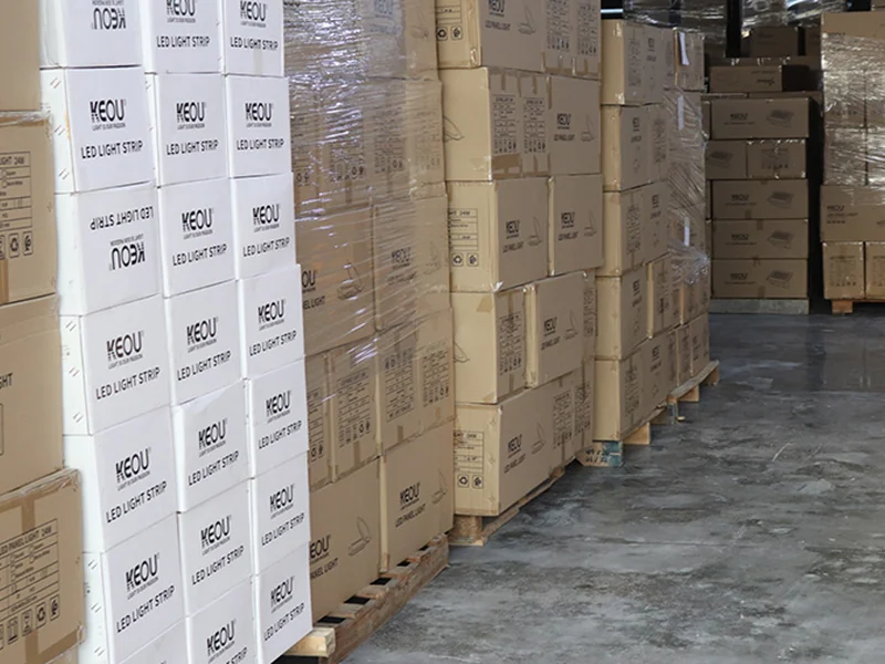 Finished Goods Warehouse & Loading Area